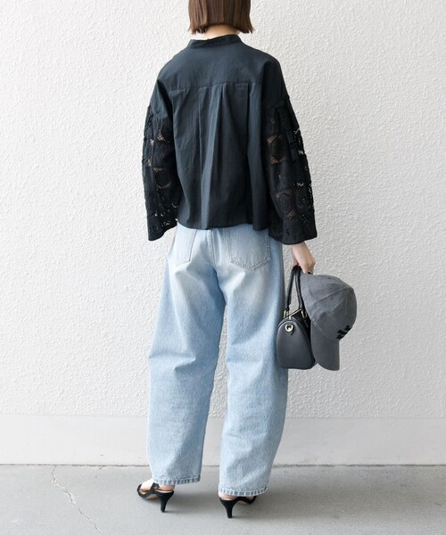 SHIPS for women / シップスウィメン SHIPS any:〈手洗い可能〉パッチワーク レース スリーブ バンドカラー シャツ 楽天市場】SHIPS any:〈手洗い可能〉パッチワーク レース