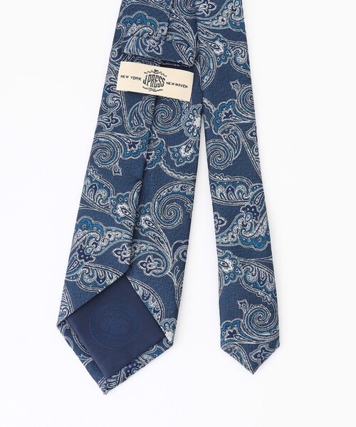 J.PRESS（ジェイプレス）の「【LUXURY SILK】ペイズリー ネクタイ（ネクタイ・メンズ・ブラック系7/ライトグレー系7/ネイビー系7・F）」の5枚目の写真