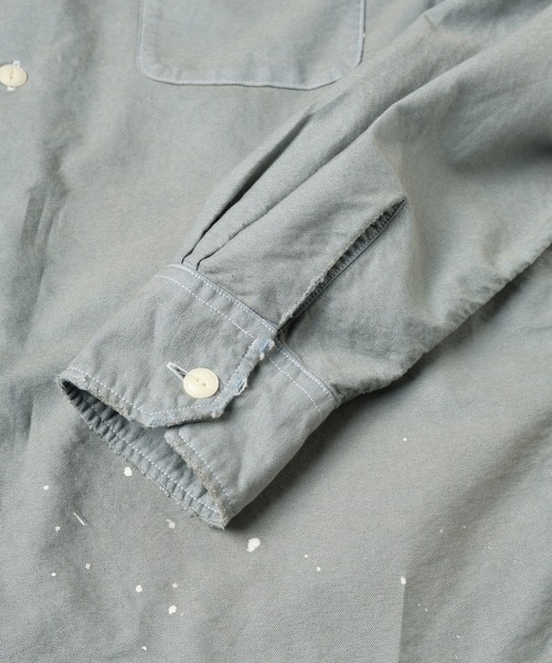 JIEDA(ジエダ)の「PIGMENT PAINTING SHIRT(シャツ/ブラウス・メンズ・サックスブルー/ブラック・1/2)」の10枚目の写真
