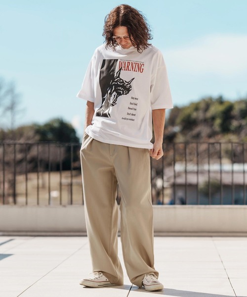 mp13385-ワイドスラックスパンツ（スラックス）｜CAMBIO（カンビオ）の