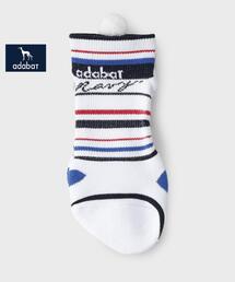 adabat | ◆【新レーベル ADABAT NAVY】ボンボンベリーショート3Dソックス(ソックス/靴下)