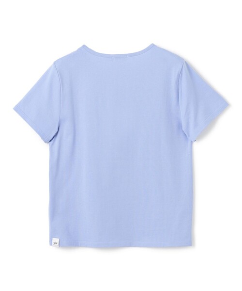 TOCCA（トッカ）の「HALLMARK FLOCKY LOGO TEE Tシャツ（Tシャツ/カットソー・レディース・アイボリー系/ブルー系/ベージュ系・SMALL/MEDIUM）」の20枚目の写真