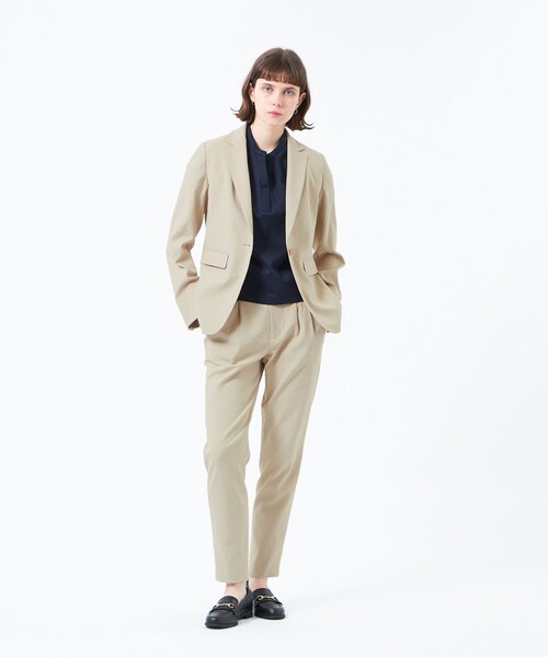 MACKINTOSH PHILOSOPHY(マッキントッシュ フィロソフィー)の「【2025年春夏モデル】DRY OXFORD テーパードパンツ(その他パンツ・レディース・グレー系その他/カーキ/ベージュ/レッド/ダークネイビー/グリーン/オフホワイト/チャコールグレー/オレンジ・34/36/38/40)」の19枚目の写真