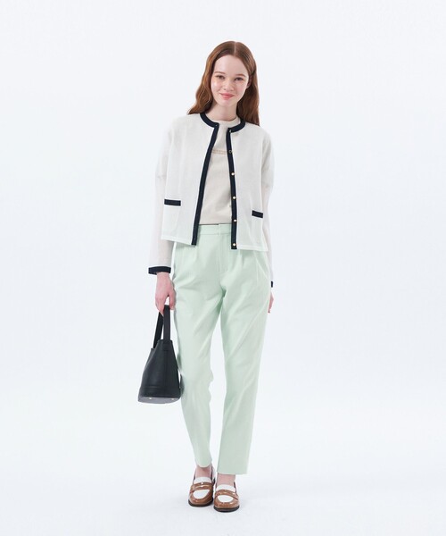 MACKINTOSH PHILOSOPHY(マッキントッシュ フィロソフィー)の「【2025年春夏モデル】DRY OXFORD テーパードパンツ(その他パンツ・レディース・グレー系その他/カーキ/ベージュ/レッド/ダークネイビー/グリーン/オフホワイト/チャコールグレー/オレンジ・34/36/38/40)」の20枚目の写真