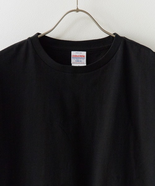 United Athle（ユナイテッドアスレ）の「【United Athle】ミディアムコットン 4.7オンス レギュラーフィット 半袖 カジュアルTシャツ レディース 2026年春夏（Tシャツ/カットソー・レディース・スミクロ/ネイビー/サンドベージュ/イエロー/ホワイト/ブラック/スモーキーグリーン系1/ライトブルー/アッシュ・XS/S/M/L/XL）」の15枚目の写真