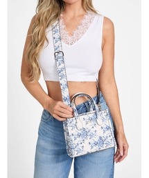 Guess | SILVANA 2 Compartment Mini Tote ショルダーバッグ(ショルダーバッグ)
