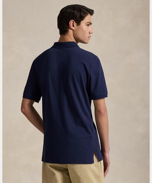 POLO RALPH LAUREN(ポロ ラルフ ローレン)の「テーラード フィット パフォーマンス メッシュ ポロシャツ(ポロシャツ・メンズ・ネイビー系1・L/M/S)」の5枚目の写真