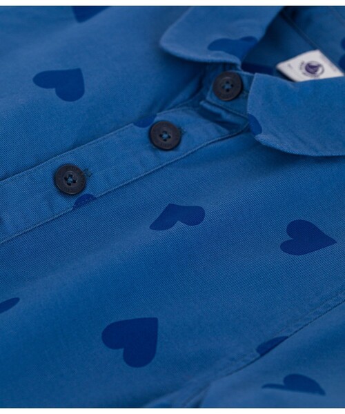 PETIT BATEAU(プチバトー)の「半袖ワンピース(ワンピース・キッズ・ブルー系その他・3YEAR/4YEAR/5YEAR)」の6枚目の写真