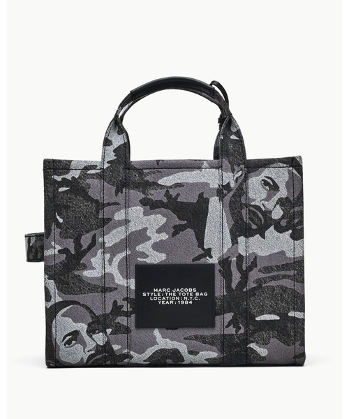 Marc Jacobs カモシャカトミティアムトトハック 【関税込】 MARC CAMO DENIM TOTE BAG THE MEDIUM TOTE/ザ マーク カモ