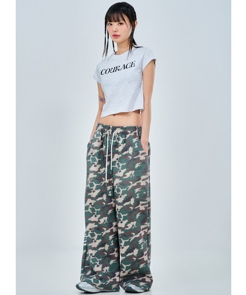 ACOVER（オコボ）の「A'GEM/9 × .kom 『ACOVER/オコボ』 Courage Lettering Short Sleeve T-Shirt/カレッジレタリング半袖Tシャツ（Tシャツ/カットソー・レディース・ホワイト/ライトグレー/ブルー/ブラック・FREE）」の18枚目の写真