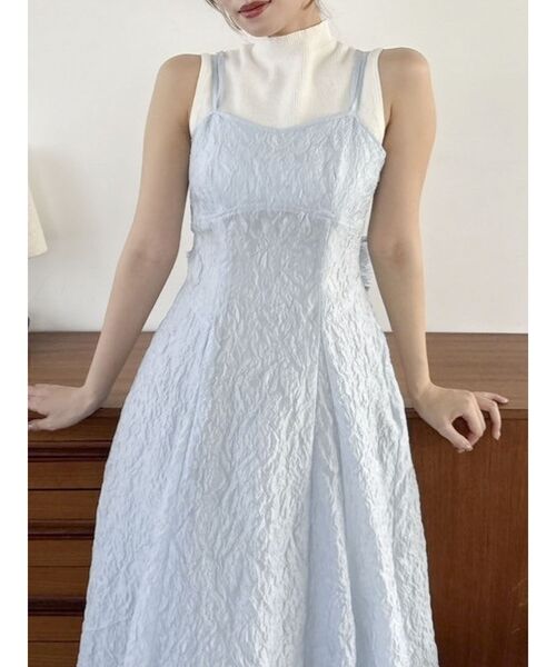 dazzlin（ダズリン）の「コンパクトノースリニットトップス（ニット/セーター・レディース・オフホワイト/ブラック/ピンク/その他1・FREE）」の12枚目の写真