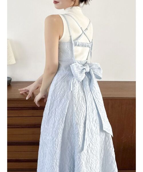 dazzlin（ダズリン）の「コンパクトノースリニットトップス（ニット/セーター・レディース・オフホワイト/ブラック/ピンク/その他1・FREE）」の13枚目の写真