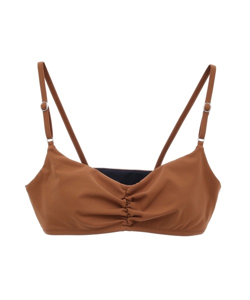 Julier Yoga and Relax（ジュリエヨガアンドリラックス）の「Julier YOGA FITバンドゥブラトップ（その他トップス・レディース・グレー/キャメル/ラベンダー/ブラック・1/0）」の8枚目の写真