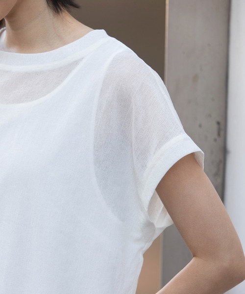 Munich（ミューニック）の「【速乾性】【防シワ】ヴィンテージボイルプルオーバーワンピース（ワンピース・レディース・ブラック/ホワイト/ネイビー・FREE）」の13枚目の写真