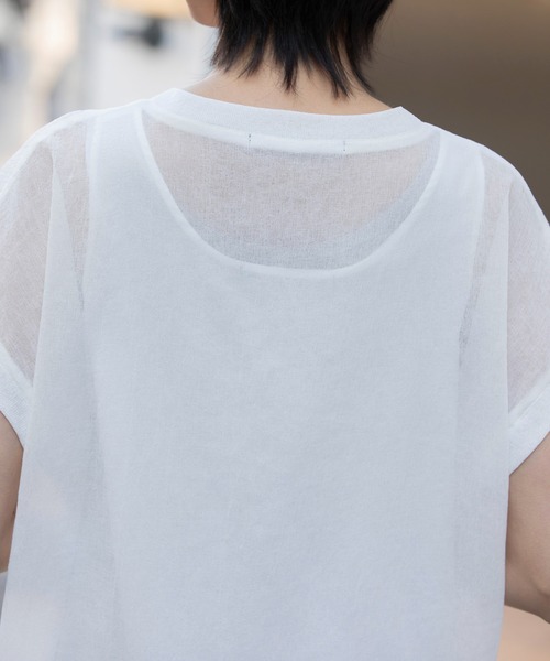 Munich（ミューニック）の「【速乾性】【防シワ】ヴィンテージボイルプルオーバーワンピース（ワンピース・レディース・ブラック/ホワイト/ネイビー・FREE）」の12枚目の写真