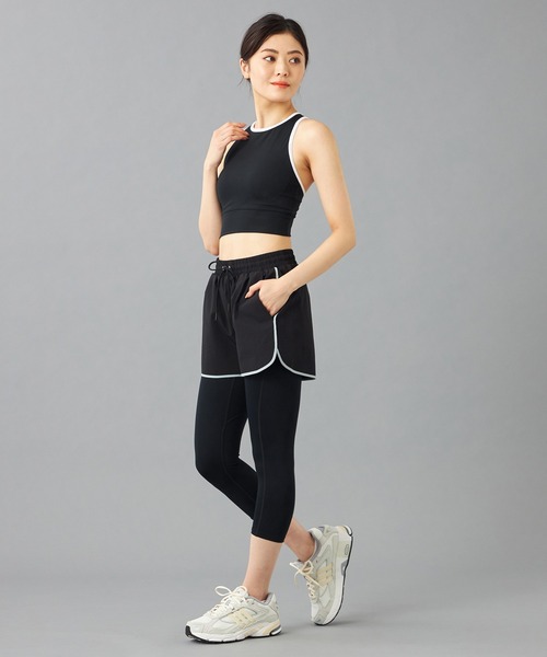 Chacott ショートパンツ付レギンス 40％OFF【チャコット】当店別注 ショートパンツ付レギンス