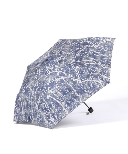 BAYFLOW（ベイフロー）の「[暗い場所で光るプリント]BFゼンテンコウ晴雨折傘55cm（折りたたみ傘・レディース・ネイビー/グレー・0）」の7枚目の写真