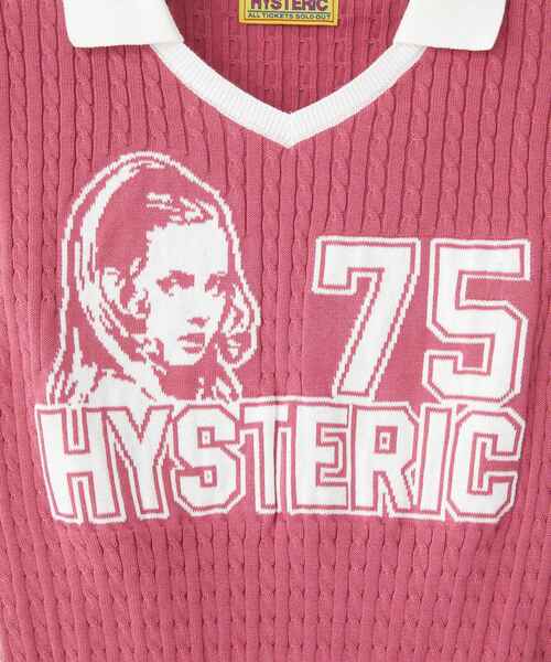【新品】HYSTERIC GLAMOUR 半袖ニット 75 HYSTERIC GLAMOUR｜HYSTERIC 75ジャカード チビシャツ | Rakuten