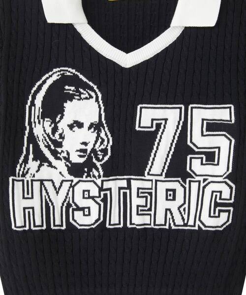 HYSTERIC 75ジャカード チビシャツ（ポロシャツ）｜HYSTERIC