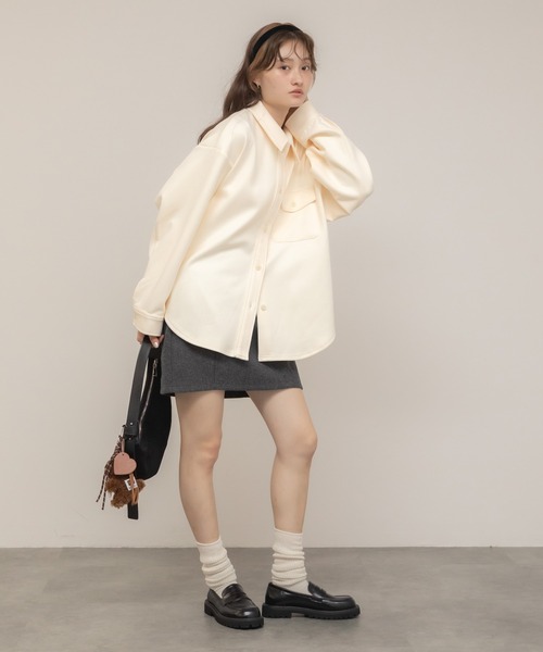 HEILIS(ヘイリス)の「トラックソールプレーンローファー/韓国 トレンド ノームコア フレンチ ガーリー シンプル ボリュームソール トラッド ブラック 黒(ローファー・レディース・ブラック・S/M/L/LL)」の16枚目の写真