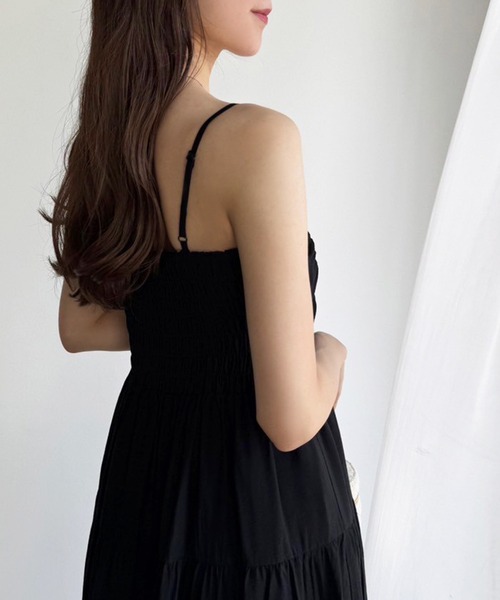 one after another NICE CLAUP　ワンピース　black one after another NICE CLAUP/【one after another】2023しぼ