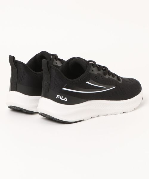FILA(フィラ)の「【FILA】 Eterno4(スニーカー・レディース・ブラック×ホワイト・23.0cm/23.5cm/24.0cm/24.5cm/25.0cm)」の2枚目の写真