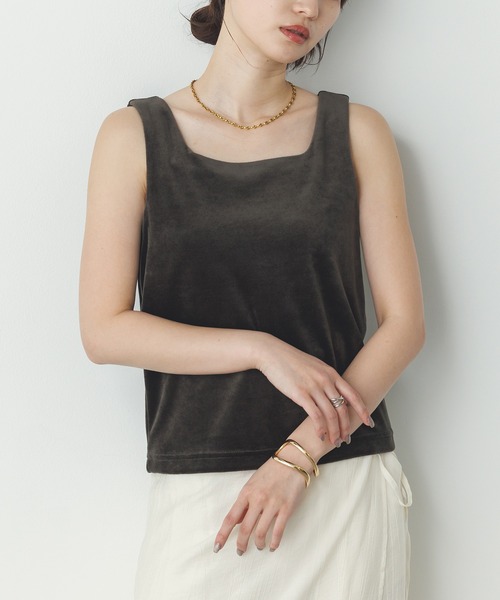 UNITED ARROWS LTD. OUTLET｜ベロア タンクトップ | Rakuten