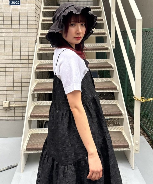 ワンピース candystripper STAR JACQUARD SHEER DRESS セール】STAR JACQUARD SHEER ドレス（ワンピース）｜Candy