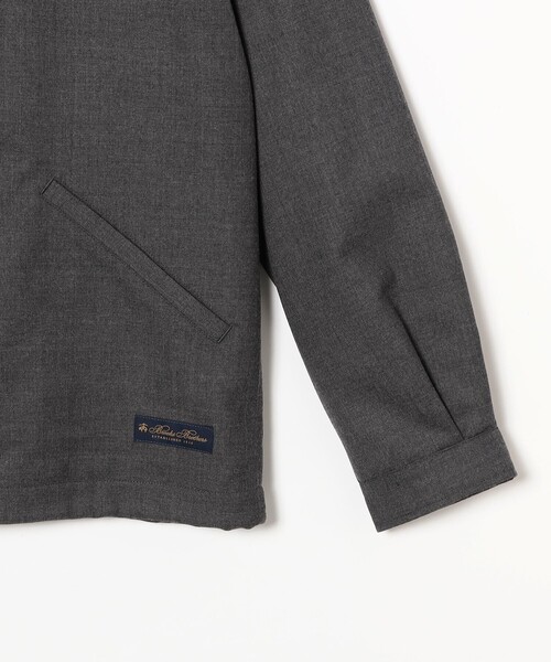 BEAMS F（ビームスエフ）の「Brooks Brothers / サージ コーチ ジャケット（ブルゾン・メンズ・ネイビー/グレー・XL/L/M/S）」の5枚目の写真
