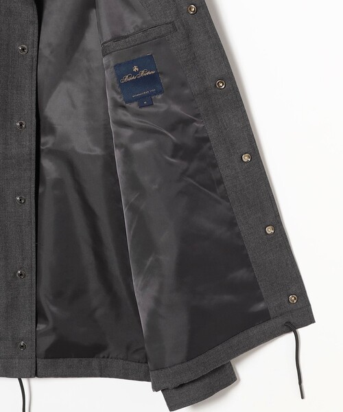 BEAMS F（ビームスエフ）の「Brooks Brothers / サージ コーチ ジャケット（ブルゾン・メンズ・ネイビー/グレー・XL/L/M/S）」の6枚目の写真