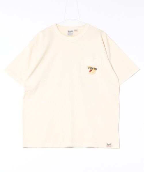tシャツ HOUSTON / PIGMENT CRACKD PT SOUVENIR TEE（TIGER） / 22299 レディース メンズ セール】HOUSTON / PIGMENT CRACKD PT SOUVENIR TEE（TIGER