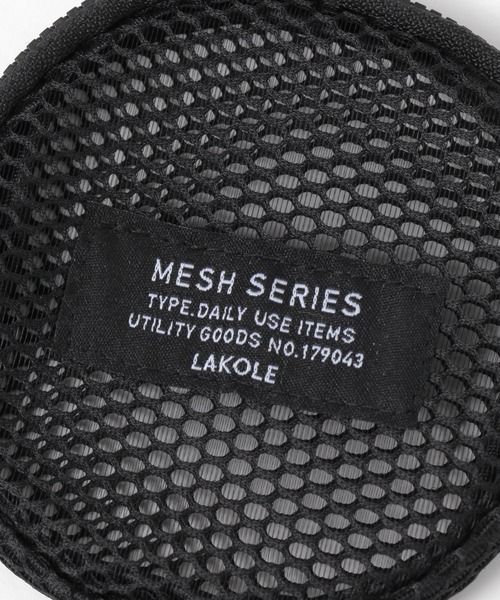 LAKOLE（ラコレ）の「メッシュミニポーチ / 284117（ポーチ・レディース・イエロー/グレー/ホワイト/ブラック・FREE）」の8枚目の写真
