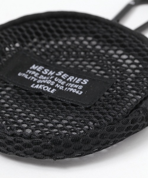 LAKOLE（ラコレ）の「メッシュミニポーチ / 284117（ポーチ・レディース・イエロー/グレー/ホワイト/ブラック・FREE）」の9枚目の写真