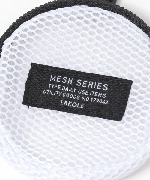 LAKOLE（ラコレ）の「メッシュミニポーチ / 284117（ポーチ・レディース・イエロー/グレー/ホワイト/ブラック・FREE）」の11枚目の写真