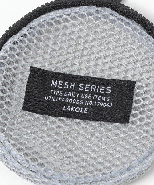 LAKOLE（ラコレ）の「メッシュミニポーチ / 284117（ポーチ・レディース・イエロー/グレー/ホワイト/ブラック・FREE）」の12枚目の写真