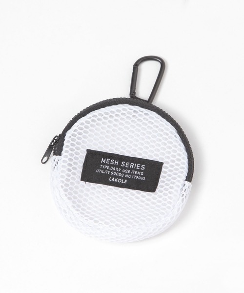 LAKOLE（ラコレ）の「メッシュミニポーチ / 284117（ポーチ・レディース・イエロー/グレー/ホワイト/ブラック・FREE）」の15枚目の写真