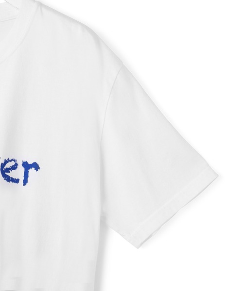 ADAM ET ROPE'(アダムエロペ)の「【TANGTANG(タンタン)】 WHATEVER BLUE(Tシャツ/カットソー・レディース・ホワイト/ブラック・M)」の5枚目の写真