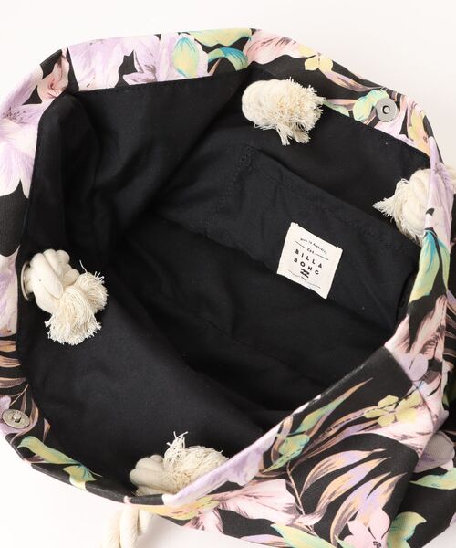 BILLABONG（ビラボン）の「【BILLABONG WOMENS/ビラボンウィメンズ】25SS ESSENTIAL BEACH BAGレディーストートバック/総柄ロゴコットンキャンバストートバッグ（トートバッグ・レディース・マルチ・FREE）」の14枚目の写真