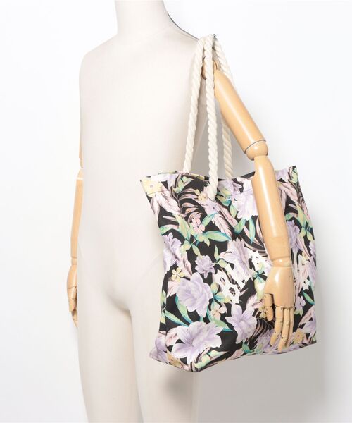 BILLABONG（ビラボン）の「【BILLABONG WOMENS/ビラボンウィメンズ】25SS ESSENTIAL BEACH BAGレディーストートバック/総柄ロゴコットンキャンバストートバッグ（トートバッグ・レディース・マルチ・FREE）」の16枚目の写真