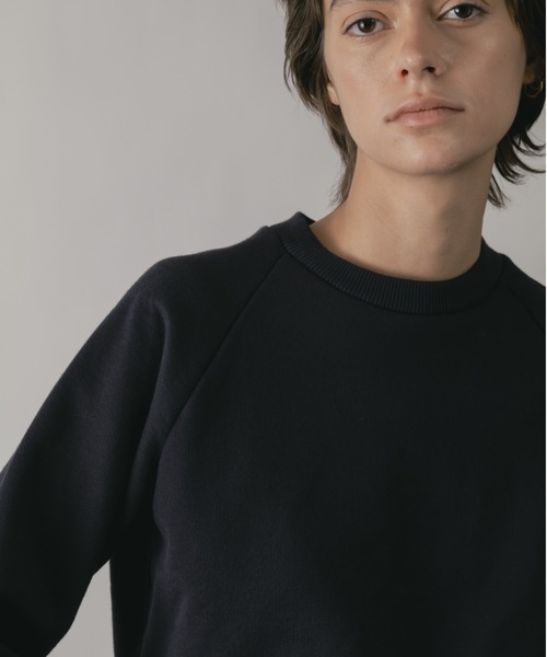 CINOH（チノ）の「HELENE SWEAT PULLOVER（Tシャツ/カットソー・レディース・ネイビー/ホワイト・38/36）」の7枚目の写真