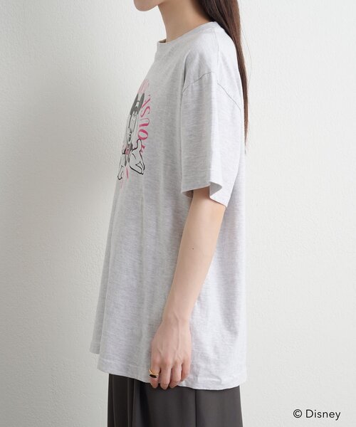 Omekashi(オメカシ)の「ミッキー/Tシャツ(Tシャツ/カットソー・レディース・グレー・FREE)」の16枚目の写真