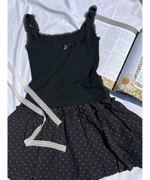 PHILLY | 【PHILLY】レースパイピングタンクトップ(タンクトップ)