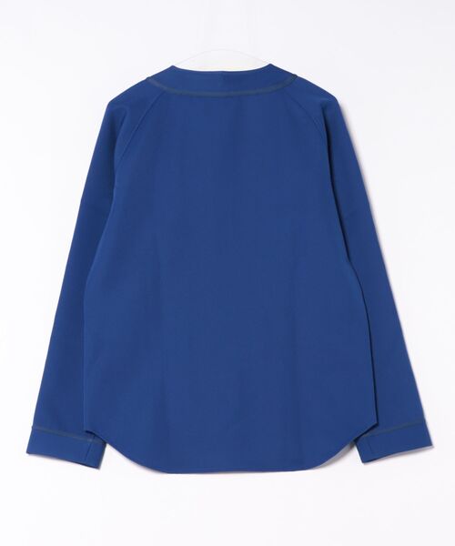 B.I.D.(ビーアイディー)の「《KATO(カトー)》15SS ナガソデベースボールシャツ(シャツ/ブラウス・メンズ・ブルー/ホワイト・1)」の3枚目の写真