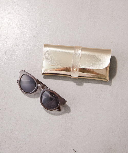 BIRTHDAY BAR（バースデイバー）の「ウエリントン型サングラス（サングラス・レディース・ベージュ/ダークブラウン・0）」の3枚目の写真