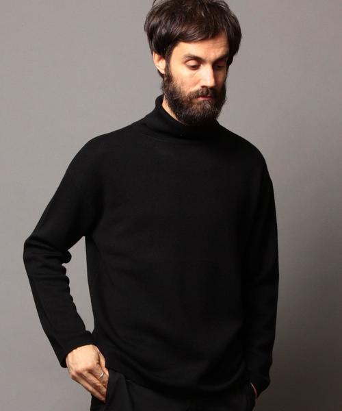 BEAUTY&YOUTH UNITED ARROWS（ビューティーアンドユースユナイテッドアローズ）の「BY ミラノリブ タートルネックニット◆（ニット/セーター・メンズ・ブラック/ライトグレー/その他1・SMALL/MEDIUM/LARGE/X-LARGE）」の2枚目の写真
