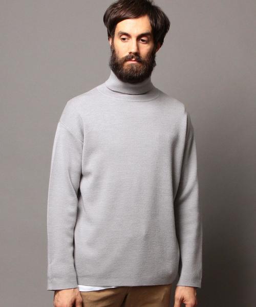 BEAUTY&YOUTH UNITED ARROWS（ビューティーアンドユースユナイテッドアローズ）の「BY ミラノリブ タートルネックニット◆（ニット/セーター・メンズ・ブラック/ライトグレー/その他1・SMALL/MEDIUM/LARGE/X-LARGE）」の22枚目の写真