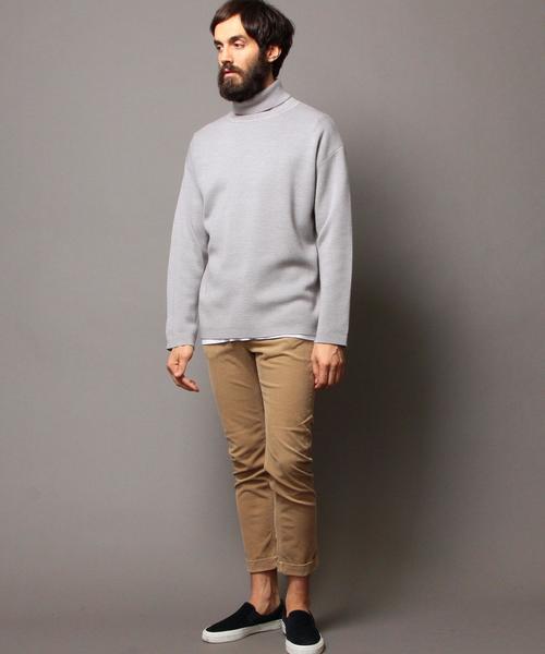 BEAUTY&YOUTH UNITED ARROWS（ビューティーアンドユースユナイテッドアローズ）の「BY ミラノリブ タートルネックニット◆（ニット/セーター・メンズ・ブラック/ライトグレー/その他1・SMALL/MEDIUM/LARGE/X-LARGE）」の18枚目の写真
