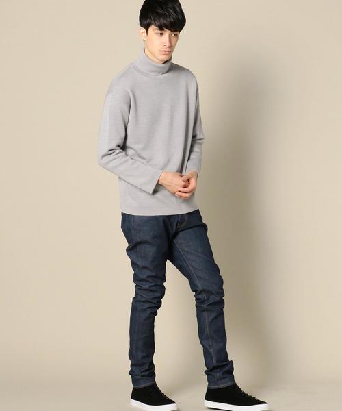 BEAUTY&YOUTH UNITED ARROWS（ビューティーアンドユースユナイテッドアローズ）の「BY ミラノリブ タートルネックニット◆（ニット/セーター・メンズ・ブラック/ライトグレー/その他1・SMALL/MEDIUM/LARGE/X-LARGE）」の20枚目の写真