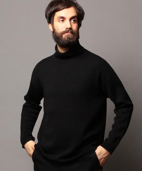 BEAUTY&YOUTH UNITED ARROWS（ビューティーアンドユースユナイテッドアローズ）の「BY ミラノリブ タートルネックニット◆（ニット/セーター・メンズ・ブラック/ライトグレー/その他1・SMALL/MEDIUM/LARGE/X-LARGE）」の12枚目の写真