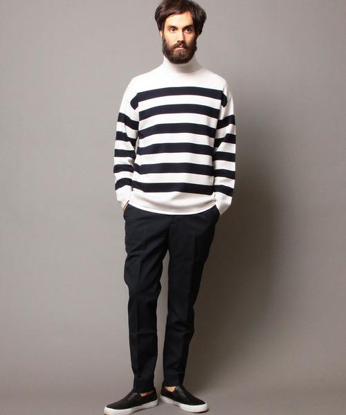 BEAUTY&YOUTH UNITED ARROWS（ビューティーアンドユースユナイテッドアローズ）の「BY ミラノリブ タートルネックニット◆（ニット/セーター・メンズ・ブラック/ライトグレー/その他1・SMALL/MEDIUM/LARGE/X-LARGE）」の7枚目の写真